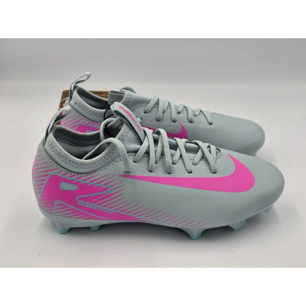 Nike Jr Zoom Vapor 16 Academy FG/MG Size 1Y Unisex Children's Soccer Cleats